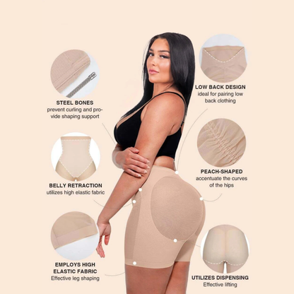 Tummy Slimming Low Back Mesh Butt Lifter